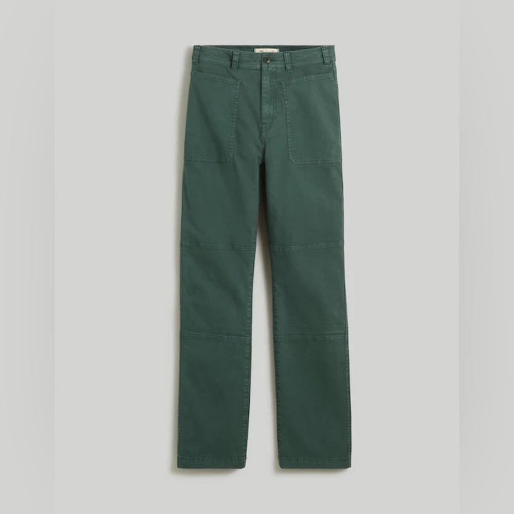 NWT Madewell The Petite '90s Straight Cargo Pant in Garment-Dyed Canvas 31 P - Picture 7 of 12